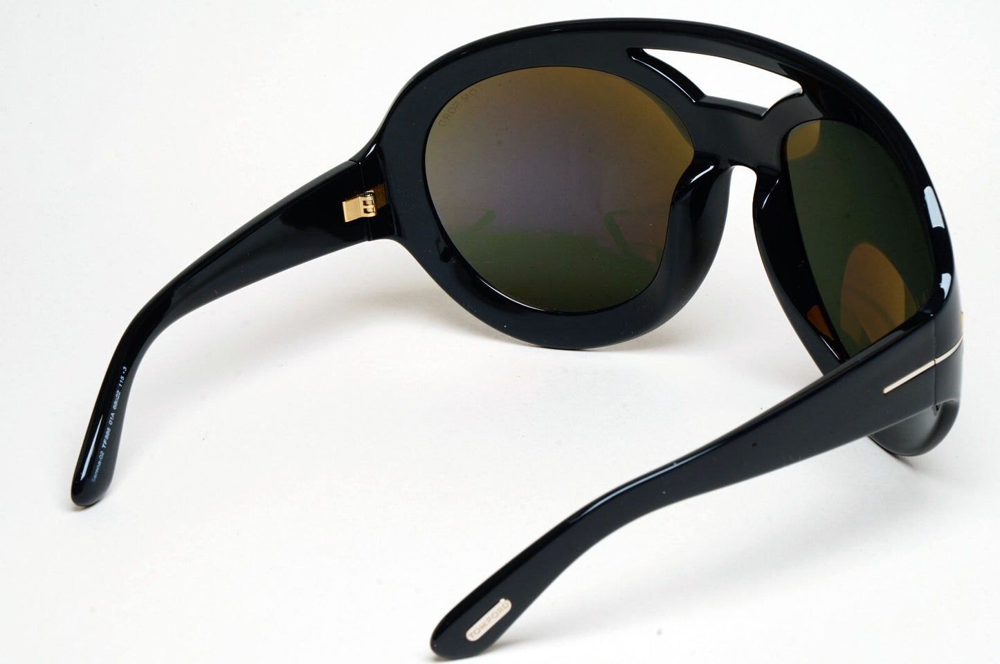Tom Ford Sunglasses Serena-02 Black Wrap Ski Large Oversized FT0886 TF 886 01A