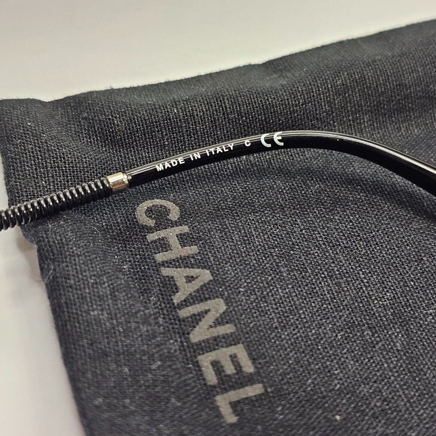 Chanel Sunglasses Silver Mirror Grey Black Pilot 4230-Q c.124/Z6 200324