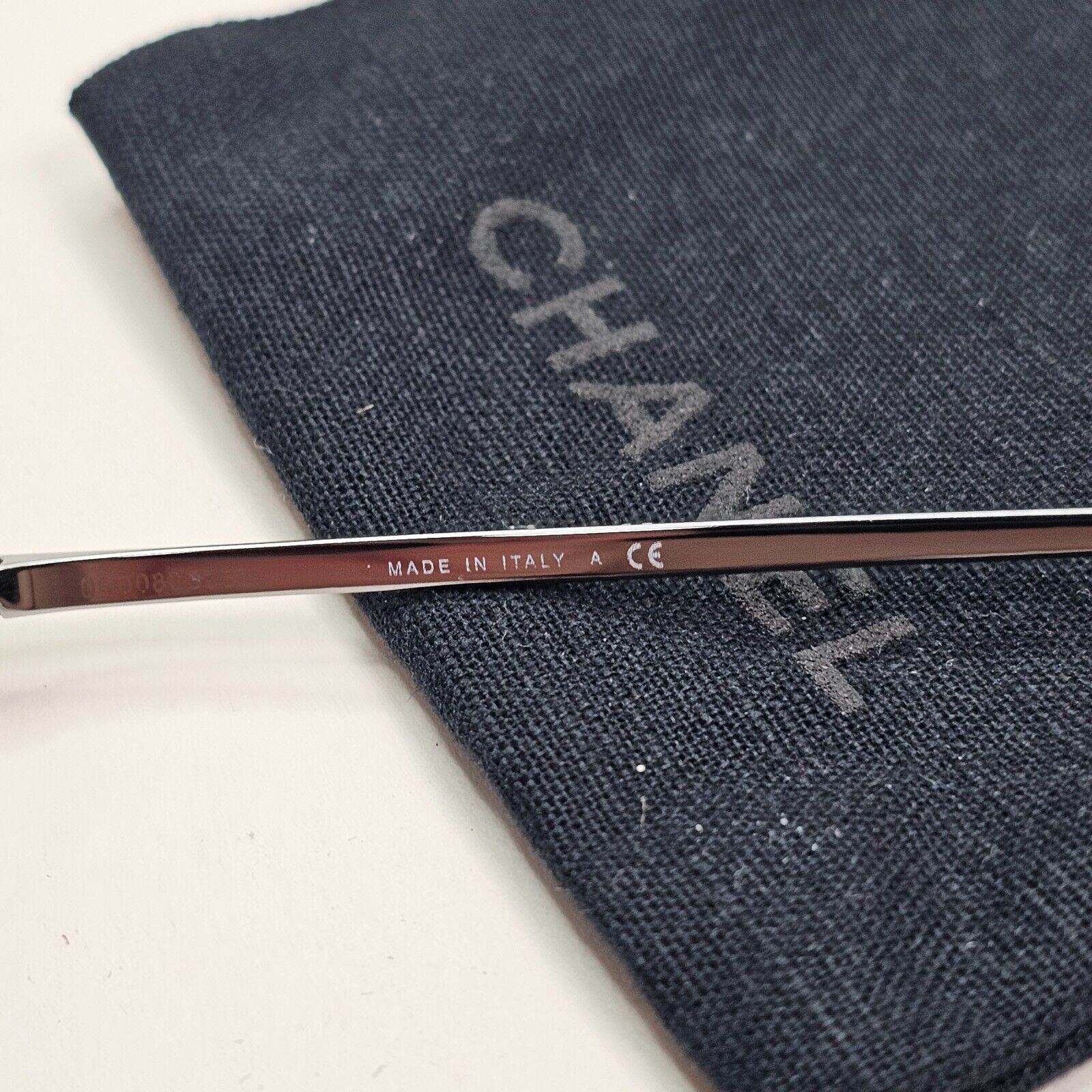 Chanel Sunglasses Denim Oval Grey Gunmetal Gradient 4248-J c.108/S6 50mm