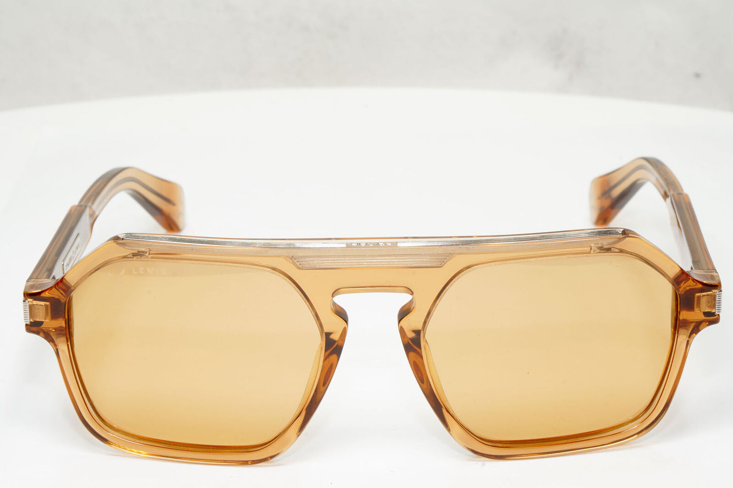 Police Lewis Hamilton F1 Sunglasses Brown Transparent Honey SPL E15 COL D67G 33