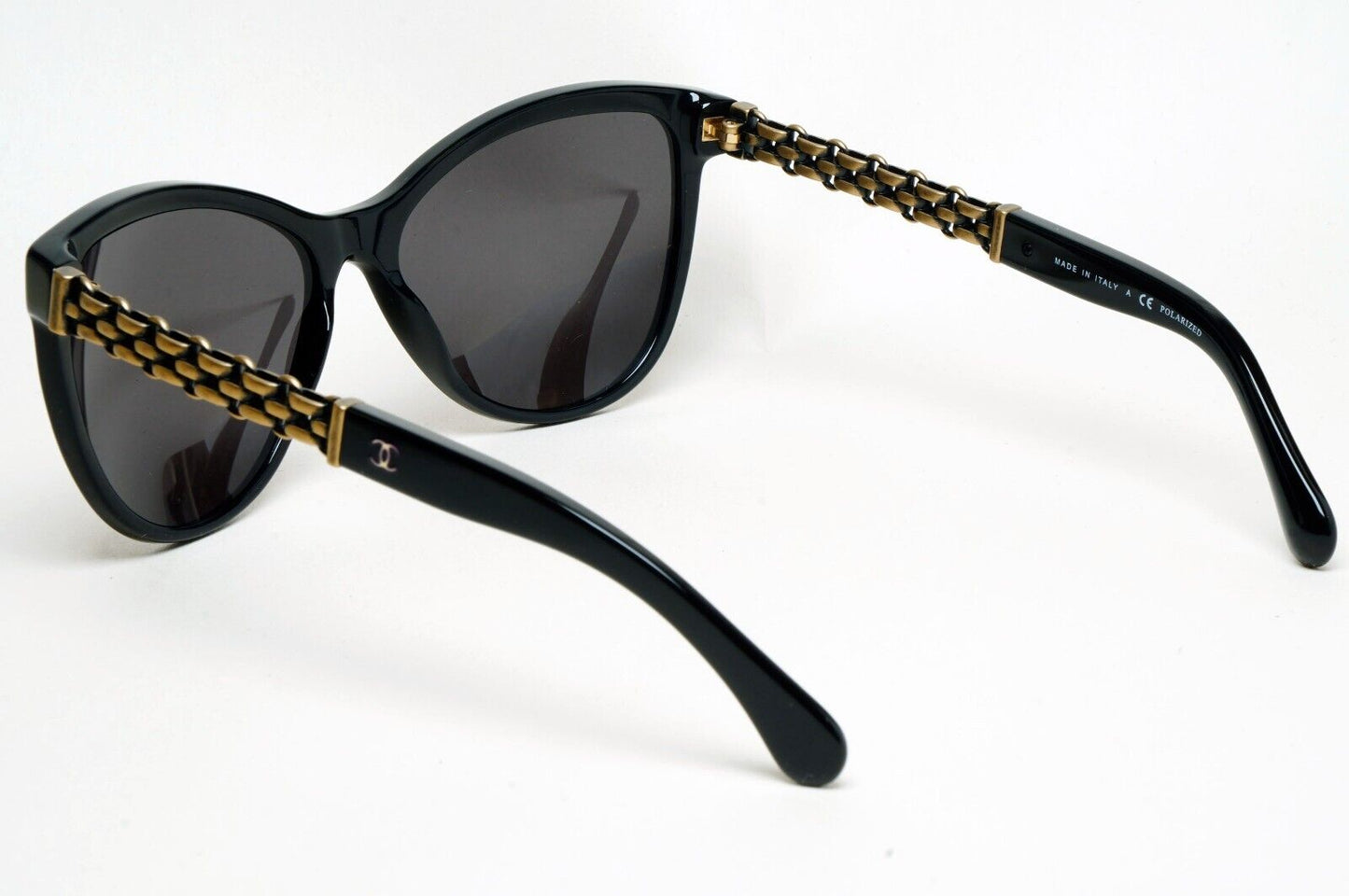 Chanel Sunglasses Black Chain Bronze Square 5326 c.501/S8 58mm 241124