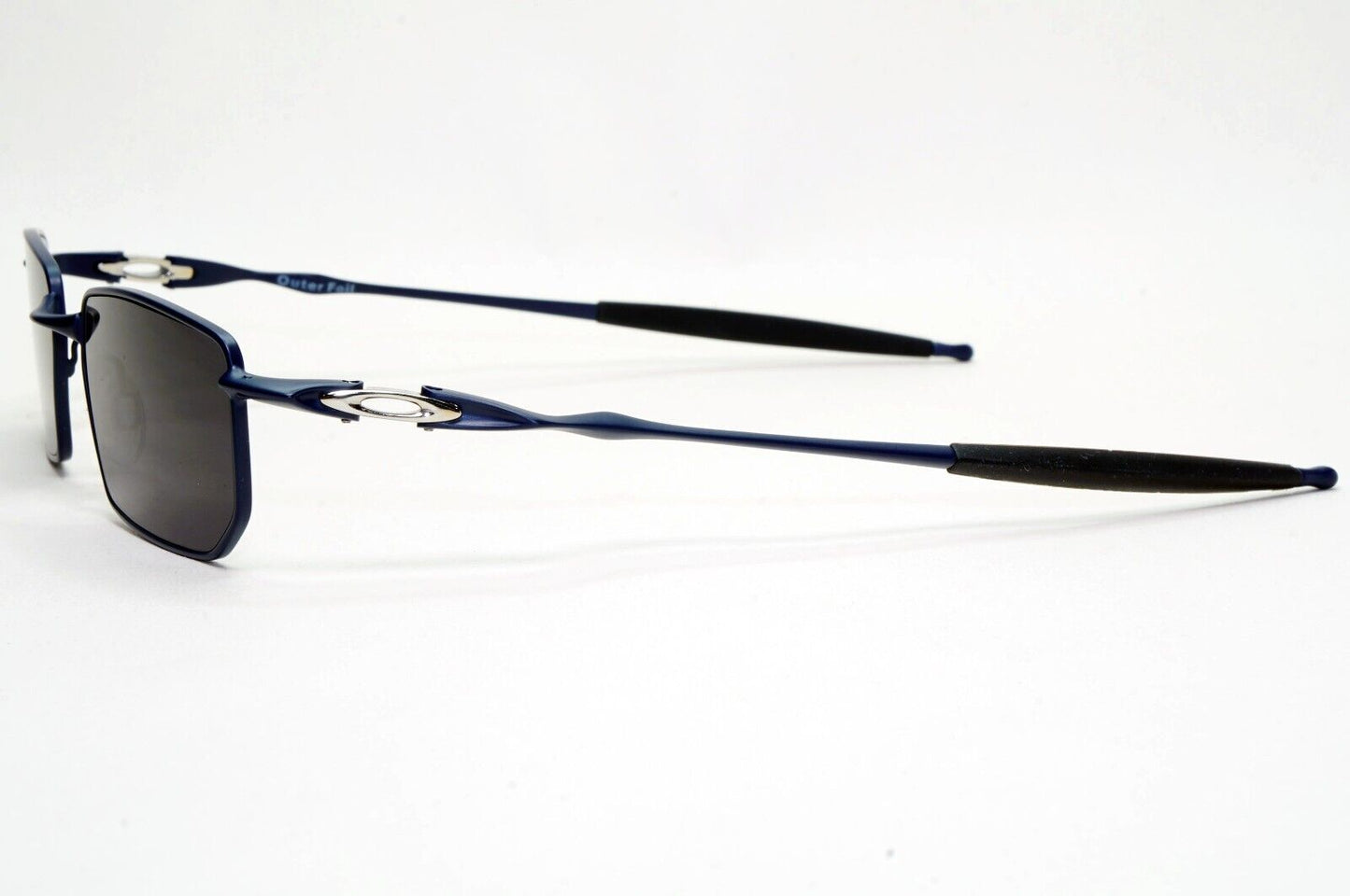 Oakley Sunglasses Outer Foil Dark Navy Matte Black Metal OX 3246 03 51mm