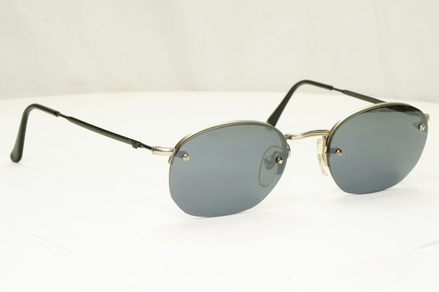 Emporio Armani 1997 Vintage Sunglasses Mens Womens Black Grey 050-S 972-S/26