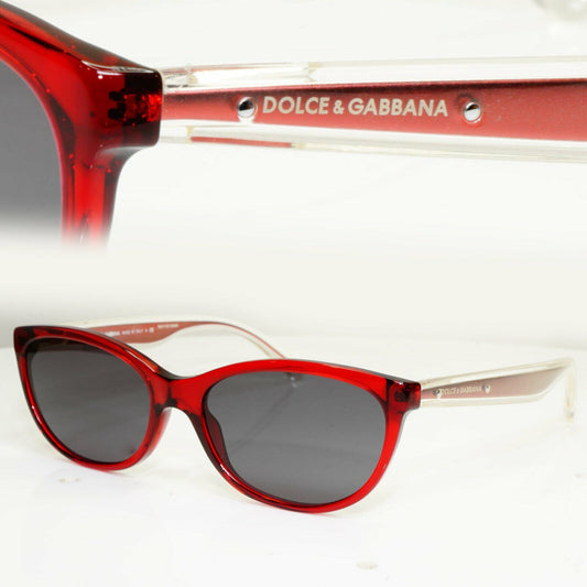 Dolce & Gabbana Sunglasses Red Black Womens Cherry Designer D&G 3141 550 30429