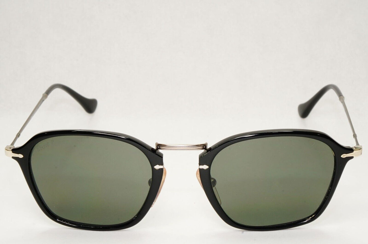 Persol Sunglasses 2012 Polarized Reflex Edition Black Grey Green 3047-S 95/58