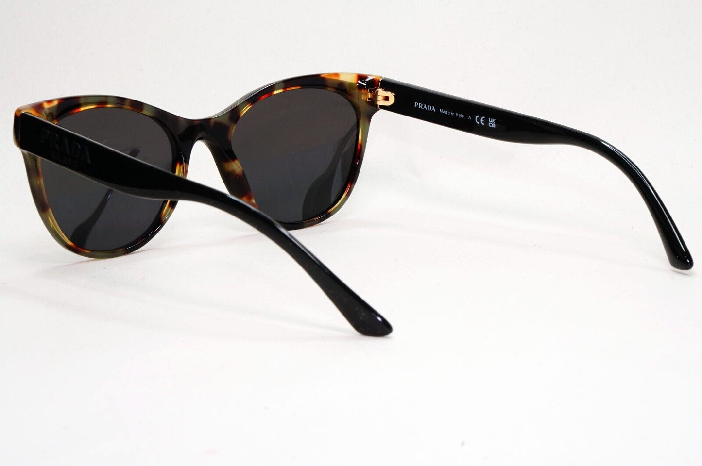 Prada Sunglasses Black Brown Tortoise Womens PR05WV VPR 05W 389-1O1 53mm