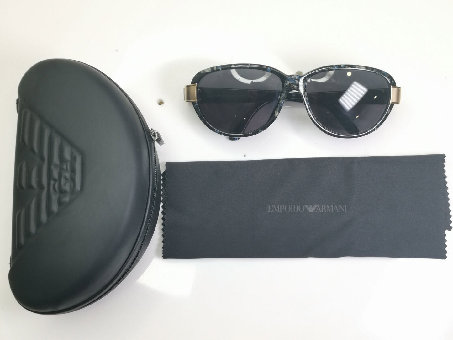 Authentic DIOR Womens 1995 Vintage Austria Sunglasses Marble Gold 2917 95 30534