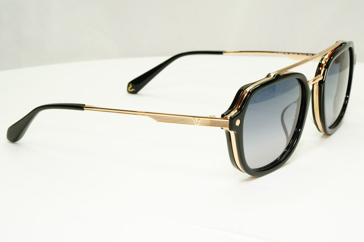 Police Sunglasses Lewis Hamilton F1 Black Gold Smoke Gradient SPL A26 COL 0300