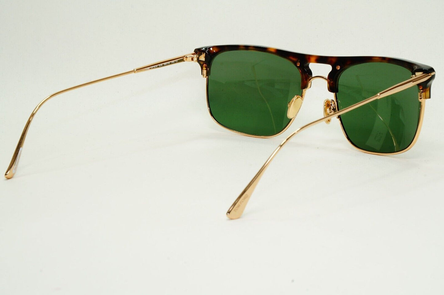 Tom Ford Sunglasses Brown Tortoise Gold Green Square FT0830 TF830 Lee 52E 210924