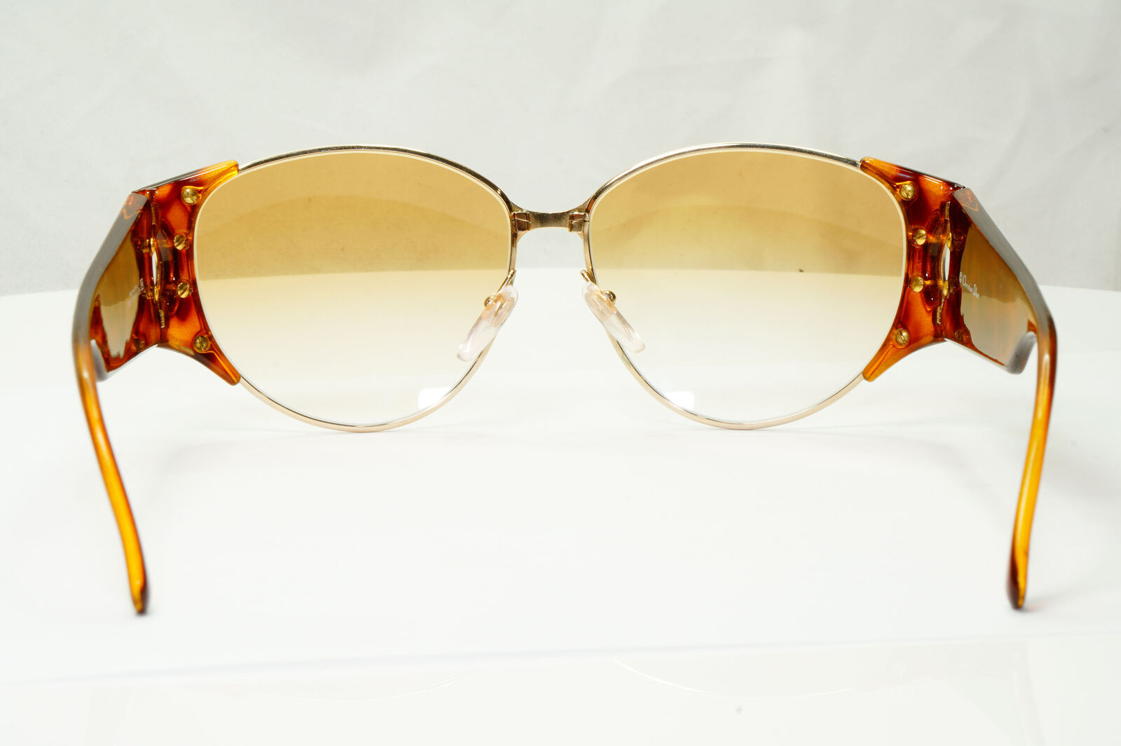 Dior 1990s Vintage Sunglasses Large Austria Gold Brown Oversized 2760 41 37486