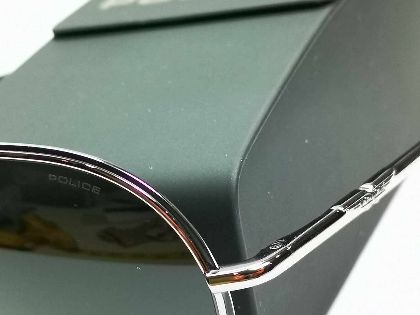 Authentic POLICE Mens Sunglasses Designer Black Gunmetal Visor Ski SPL 964 0K56