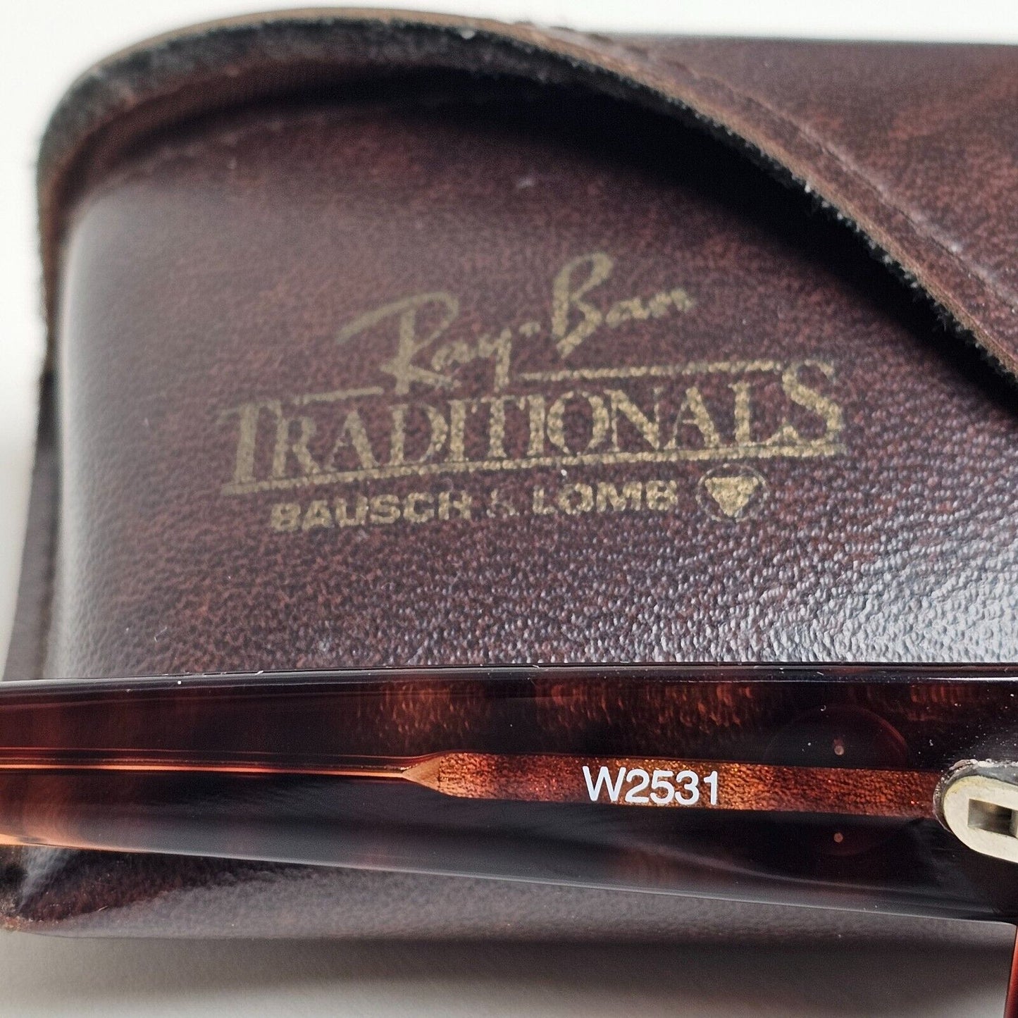 Ray-Ban Sunglasses 1997 Vintage Bausch Lomb Brown Tortoise W2531 Rituals 120125