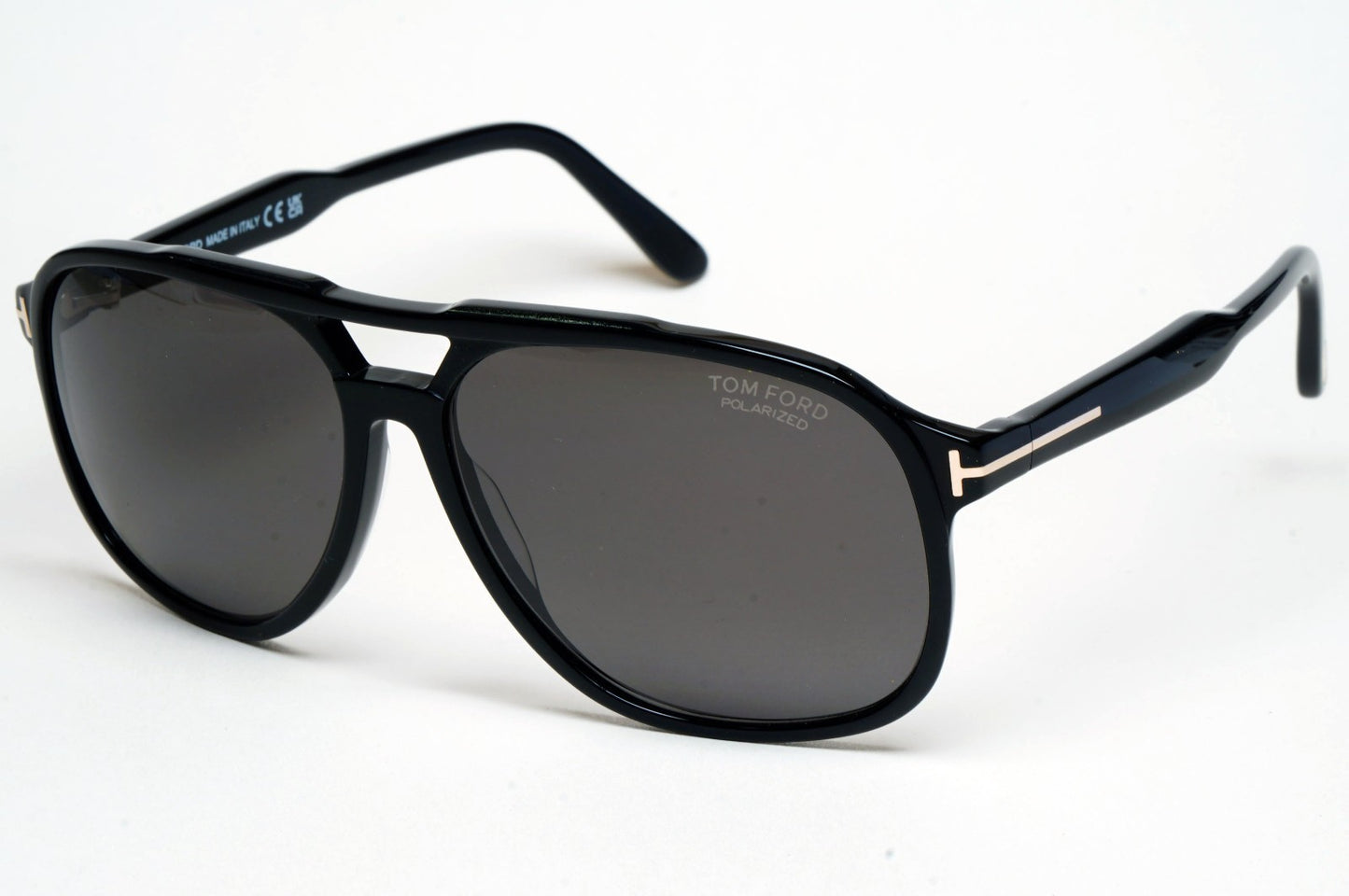 Tom Ford Sunglasses Raoul Polarized Black Dark Grey FT0753 TF 753 01D 62mm