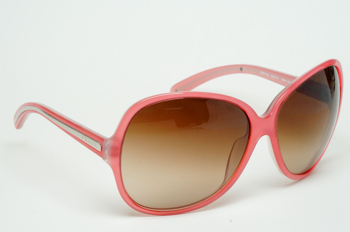 Prada Sunglasses 2006 Vintage Pink Brown Large PR19IS SPR 19I 7BW-6S1 070325