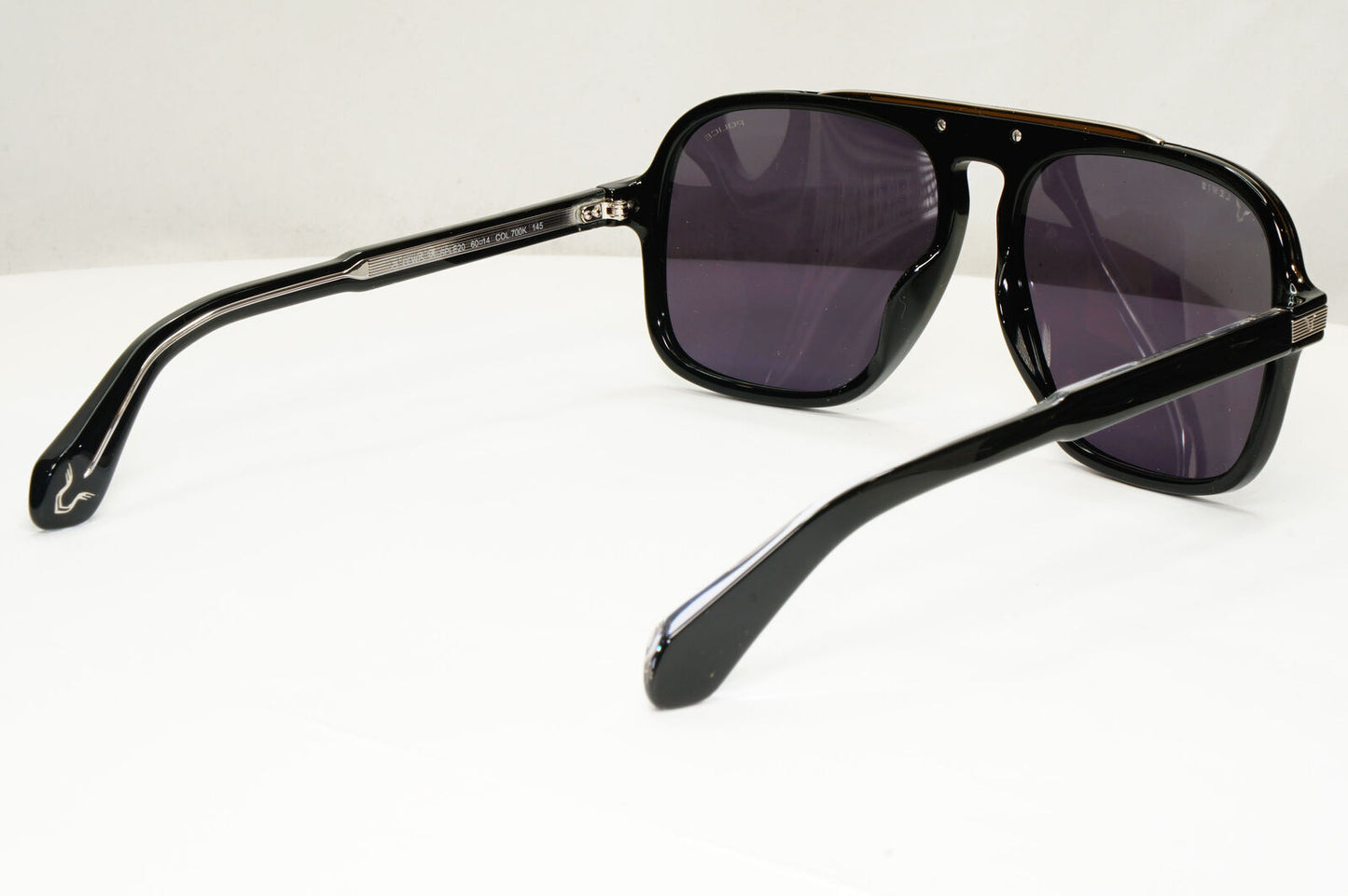 Police Lewis Hamilton F1 Sunglasses Black Silver Lewis 38 SPL E20 COL 700K