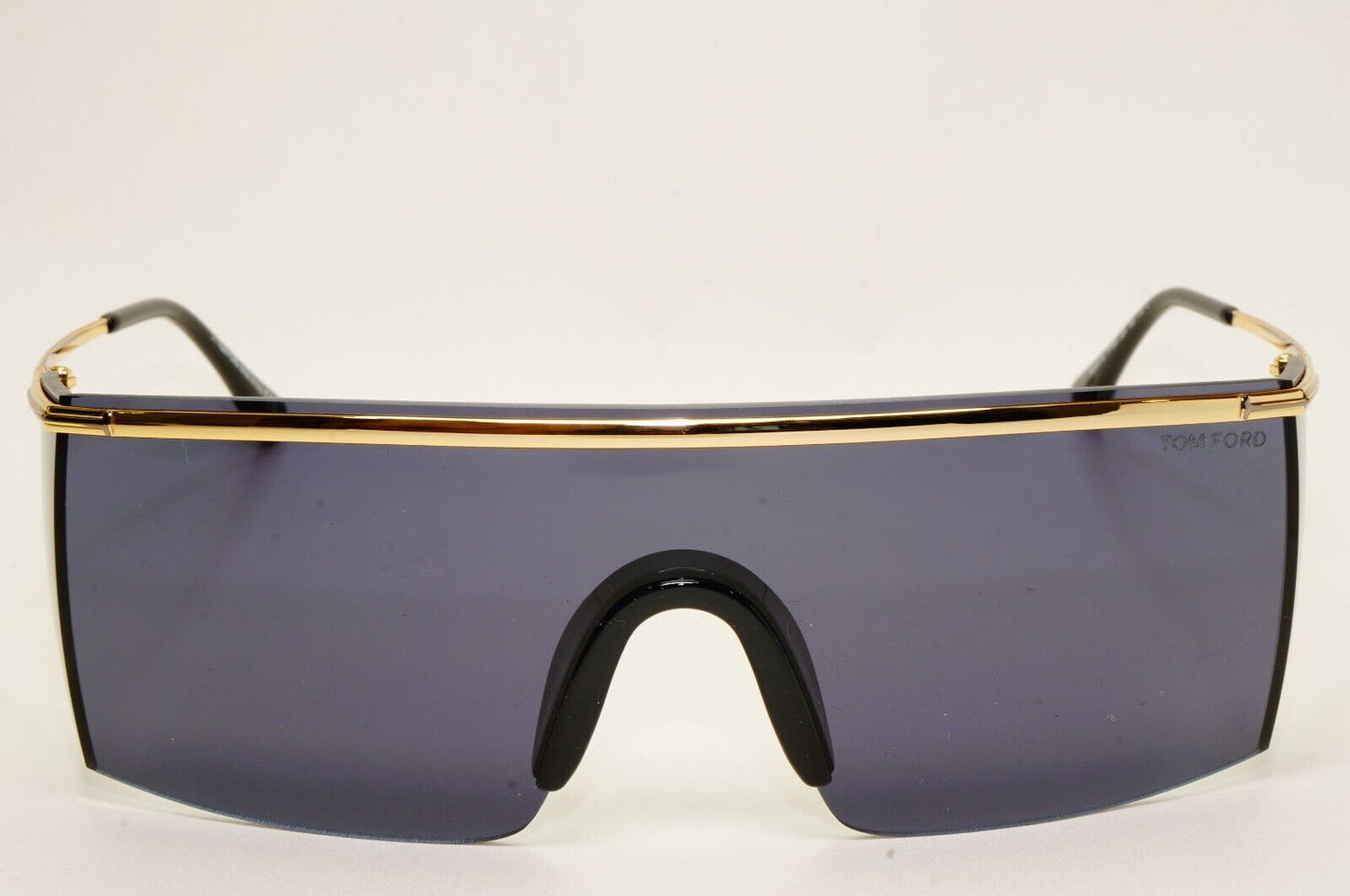 Tom Ford Sunglasses Pavlos-02 Gold Grey Shield Square FT0980 TF 980 30A