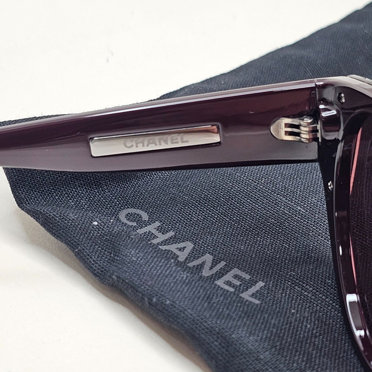 Chanel Sunglasses Dark Red Burgundy Bordo 6054 c.1461/0H