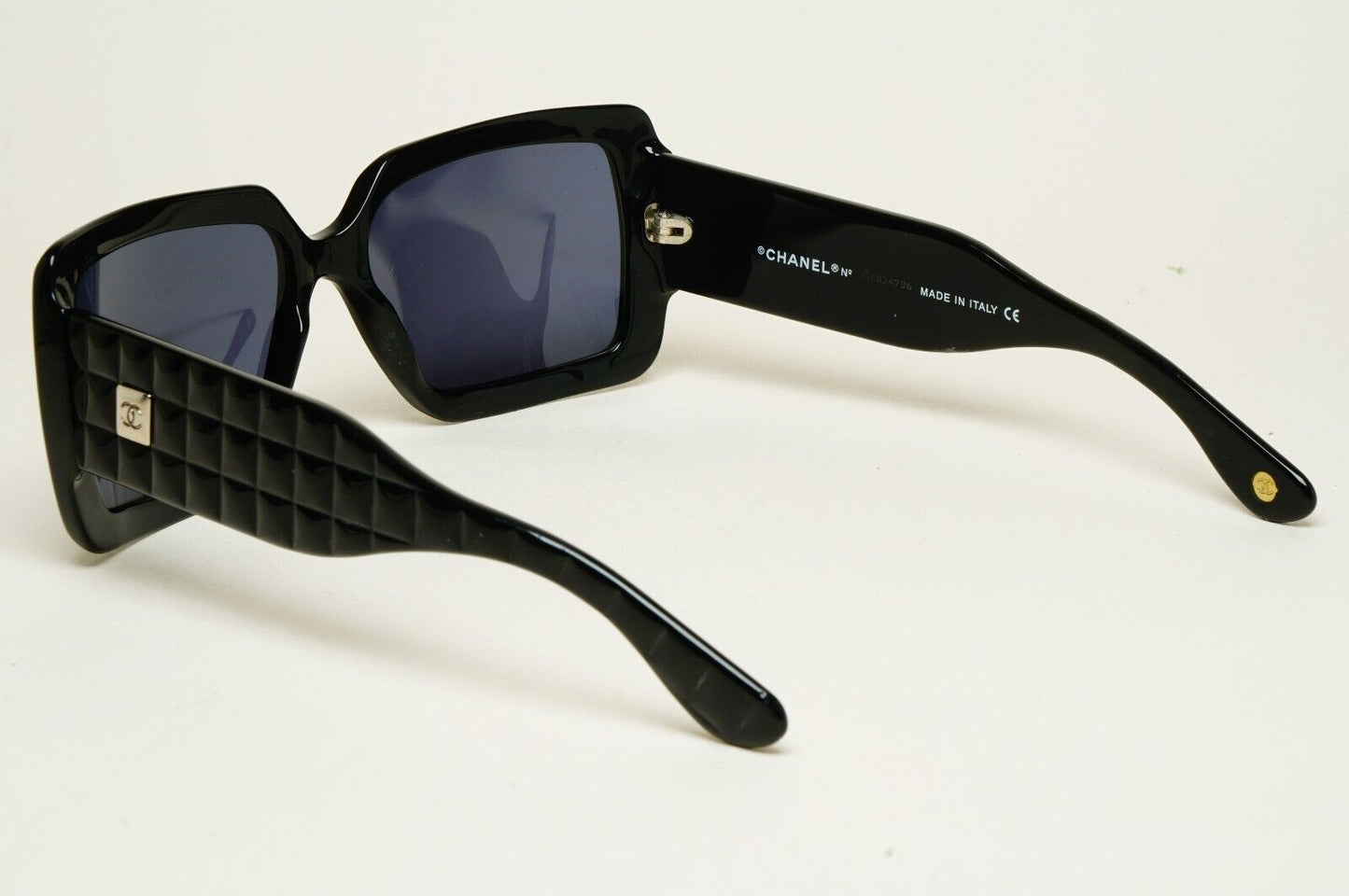 Chanel Sunglasses 2007 Vintage Square Quilted 5028 c.501/91 58mm 210125