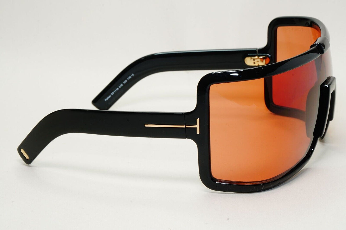 Tom Ford Sunglasses Parker Black Brown Oversized Square Wrap FT1118 TF 1118 01E