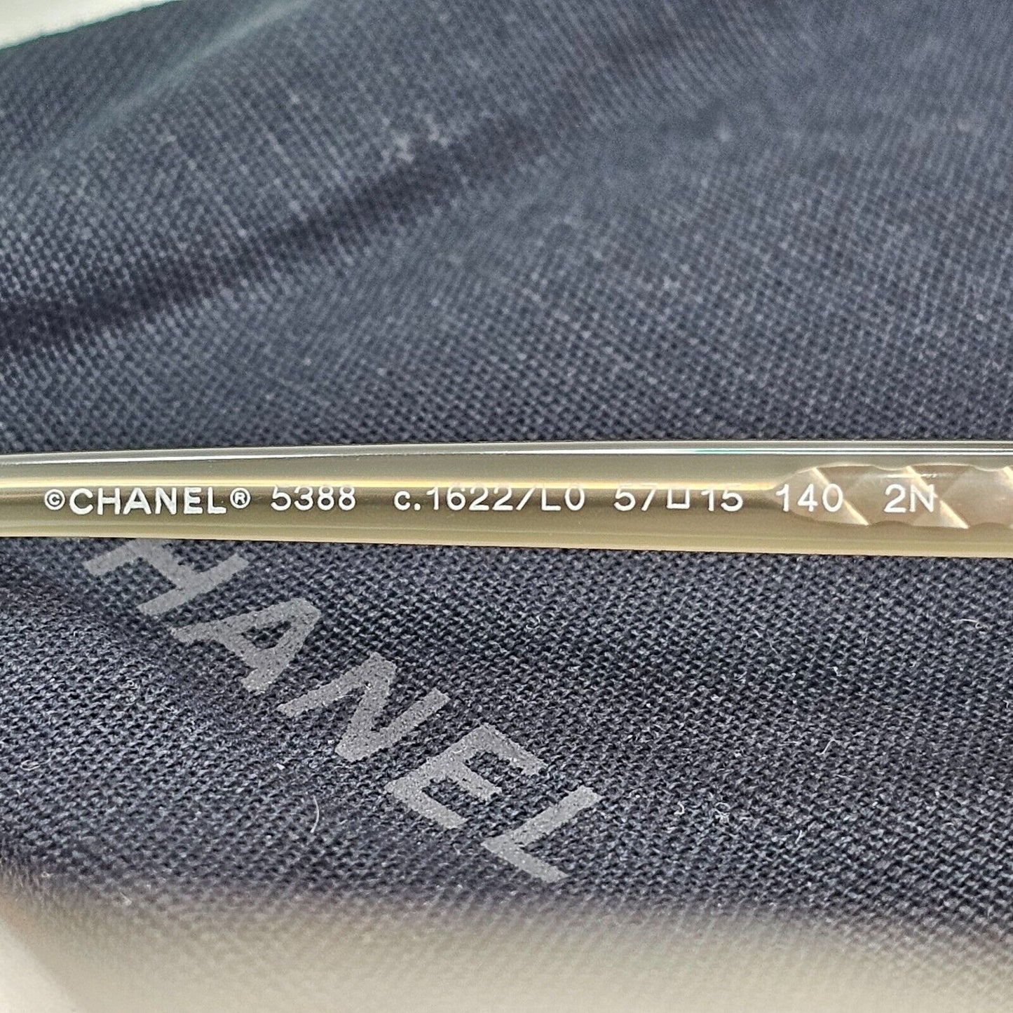 Chanel Sunglasses Olive Green Gradient Square Butterfly 5388 c.1622/L0 57mm