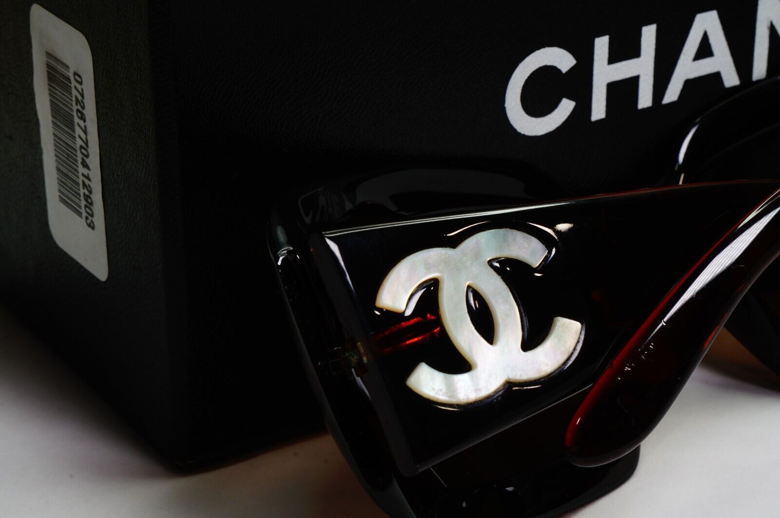 Chanel Sunglasses Mother of Pearl 2006 Vintage Brown 5076-H c.538/13 270324