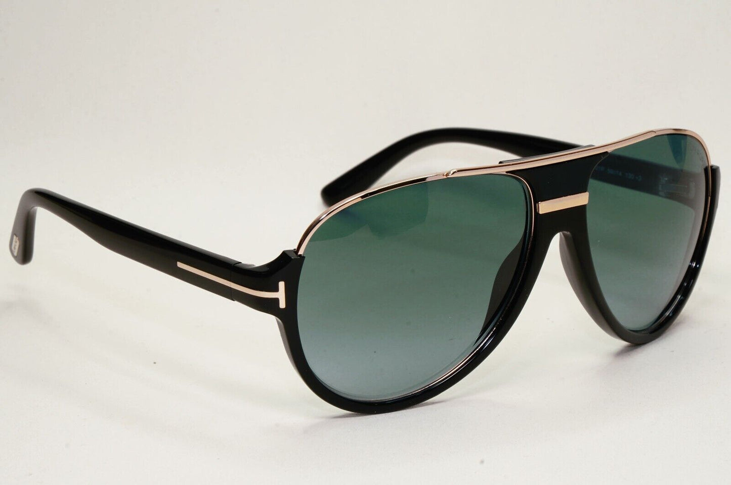 Tom Ford Sunglasses Dimitry Black Gold Green Pilot TF 334 FT0334 01P 59mm