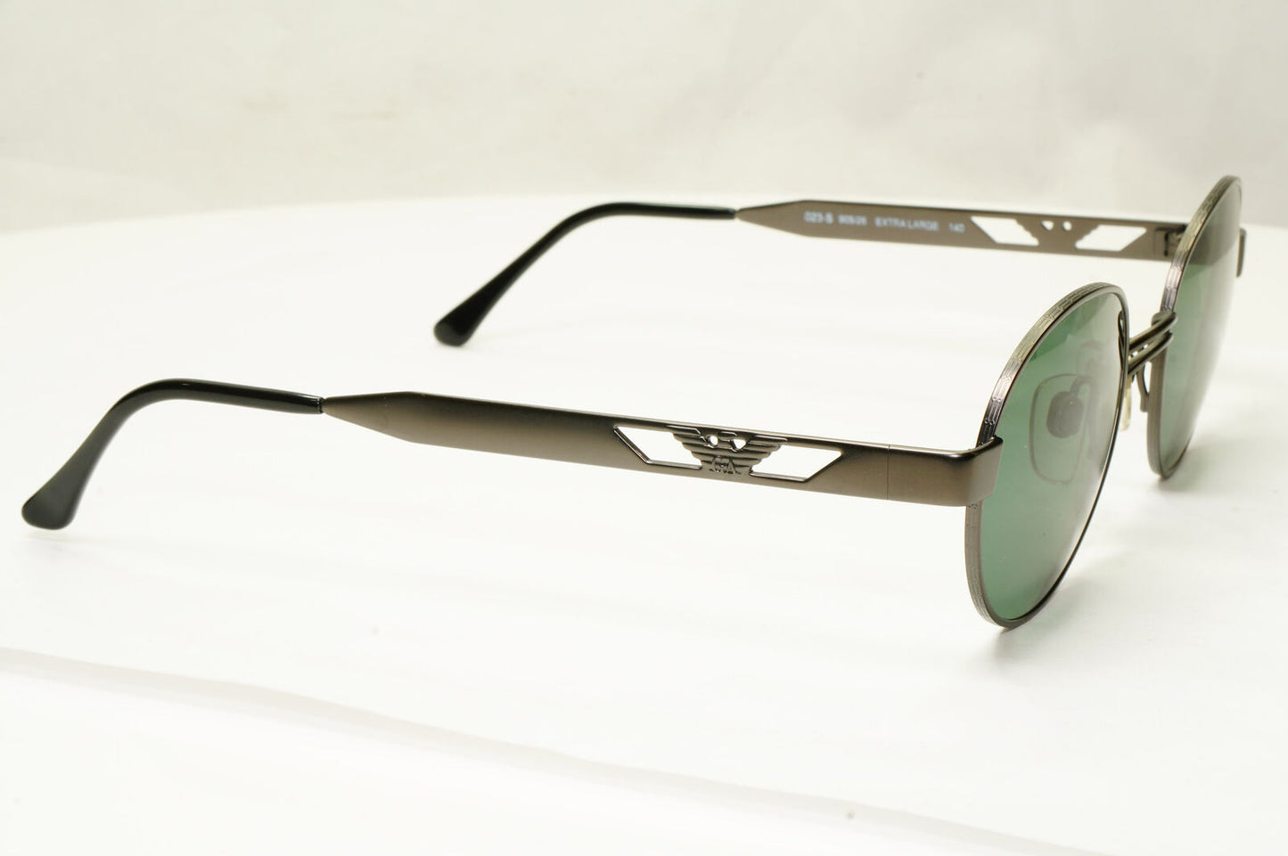 Emporio Armani 1997 Vintage Sunglasses Mens Womens Gunmetal Eagle 023-S 905/26
