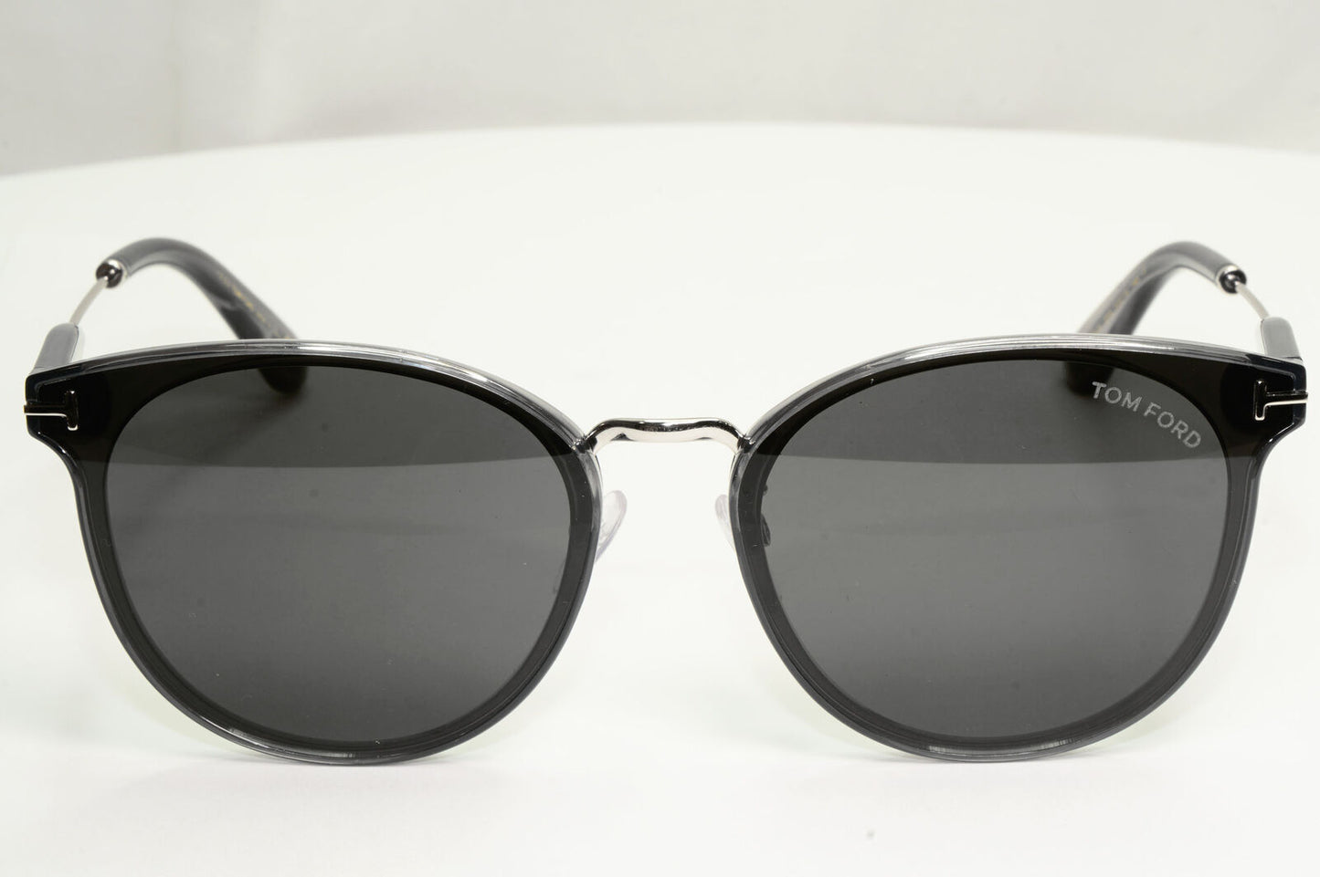 Tom Ford Grey Silver Sunglasses Smoke Square Womens FT0725-K TF 725-K 20A
