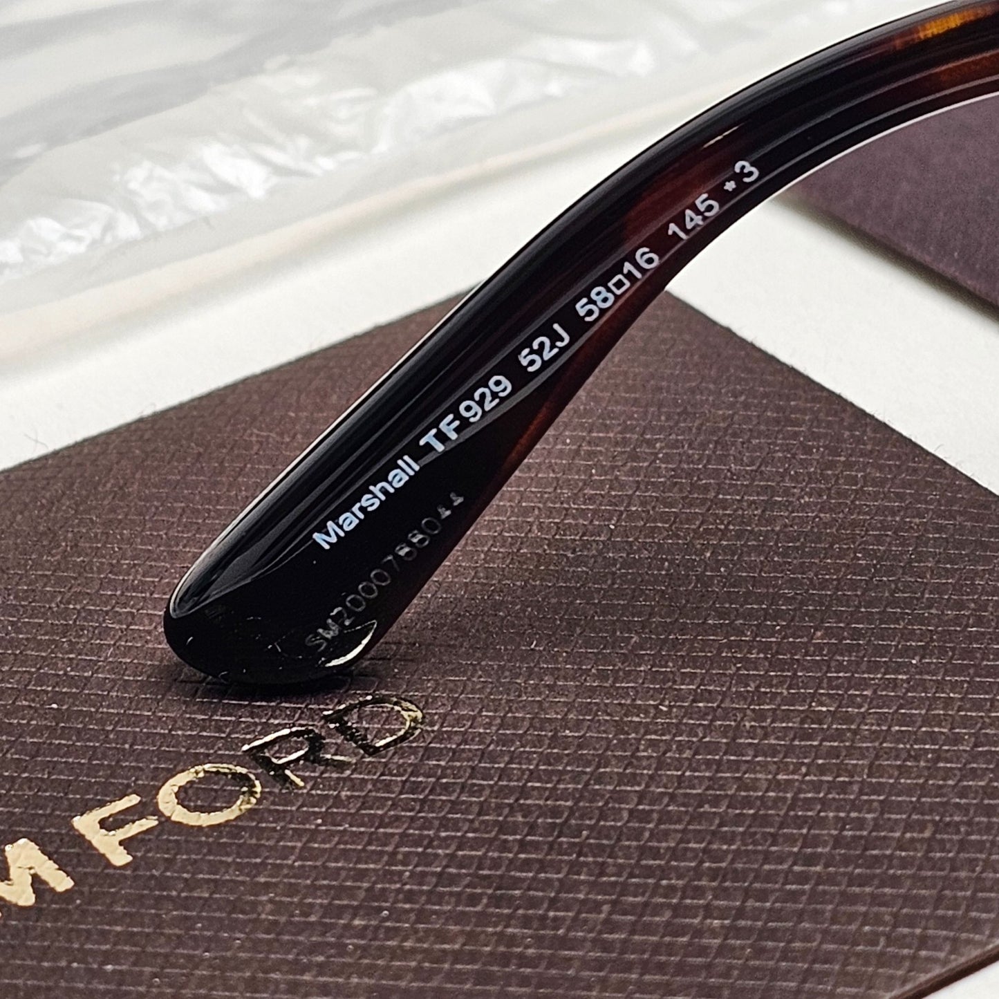 Tom Ford Sunglasses Marshall Brown Tortoise Gold Pilot FT0929 TF 929 52J 58mm