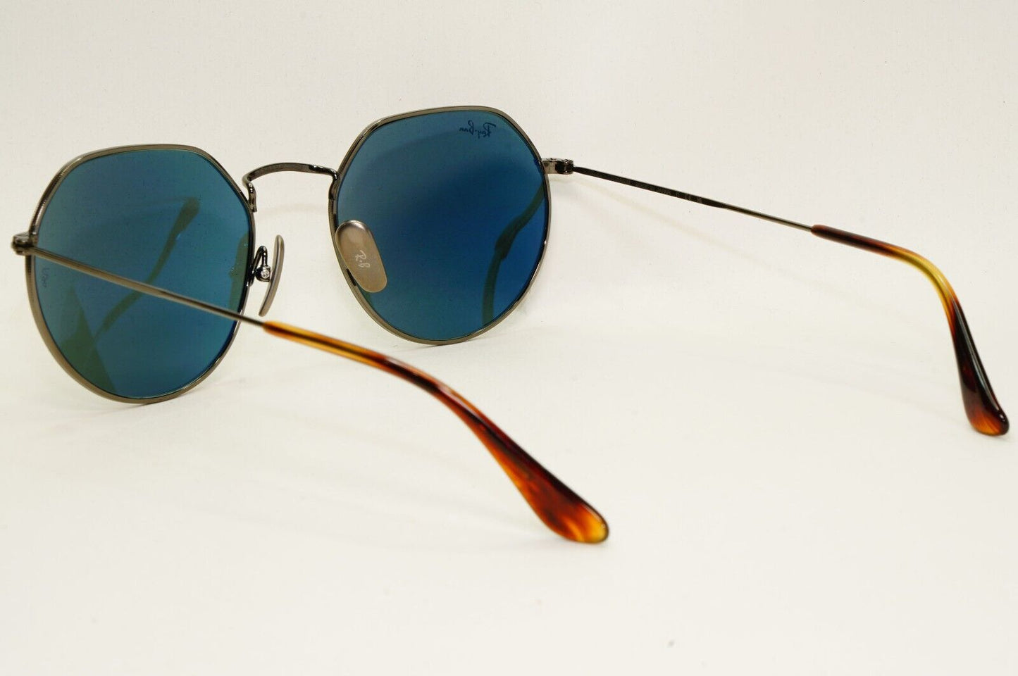 Ray-Ban Sunglasses Jack Titanium Gunmetal Dark Blue RB 8165 9244/R5 53mm