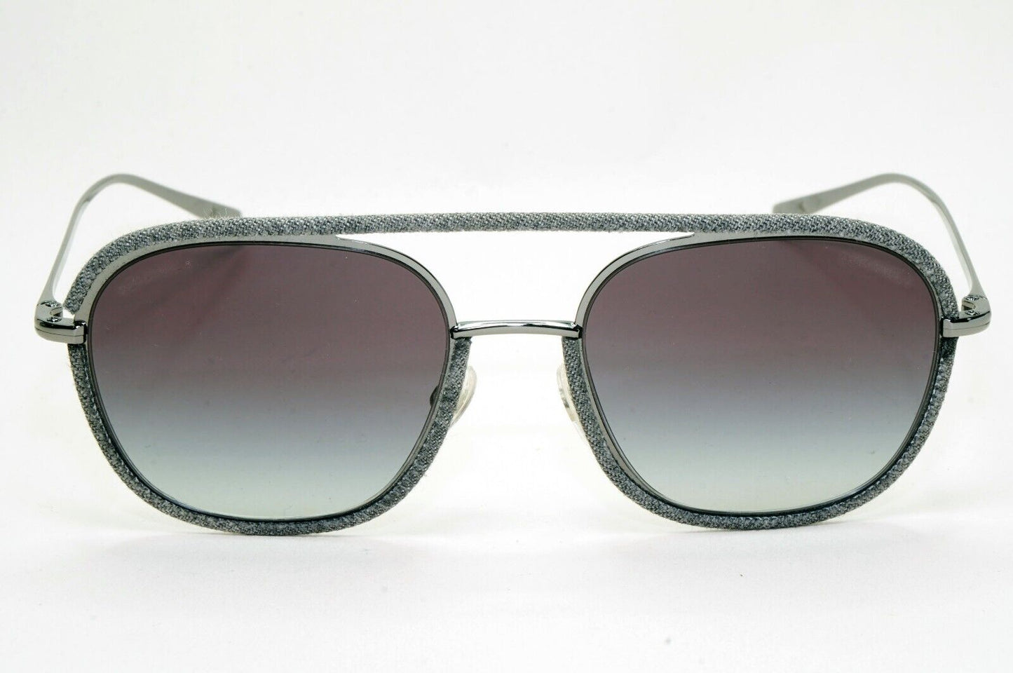 Chanel Sunglasses Denim Gunmetal Grey Gradient Pilot 4249-J c.108/S6 53mm