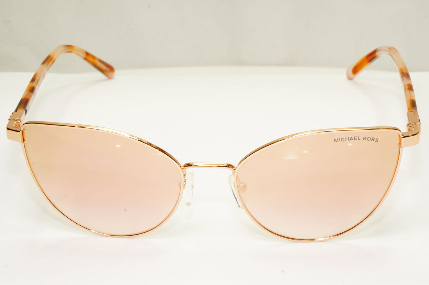 Michael Kors Womens Mirror Rose Gold Metal Sunglasses MK 1052 Arrowhead 11086F