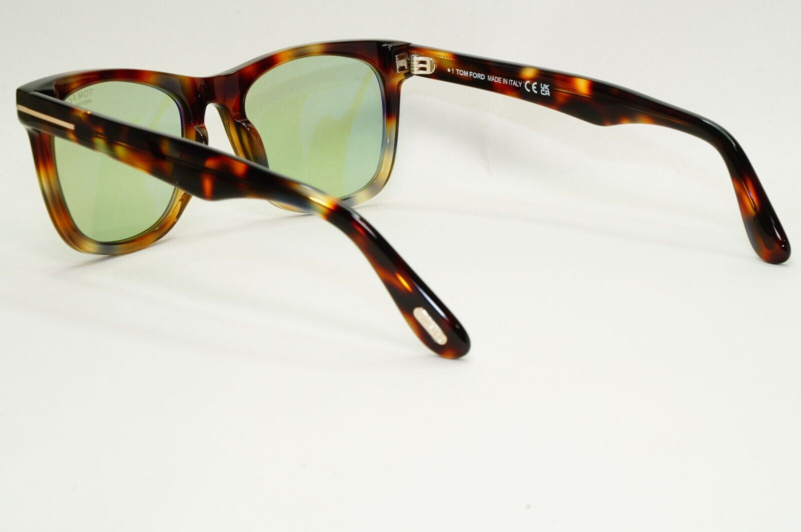 Tom Ford Sunglasses Kevyn Photochromic Brown Tortoise Green FT1099 TF 1099 56N