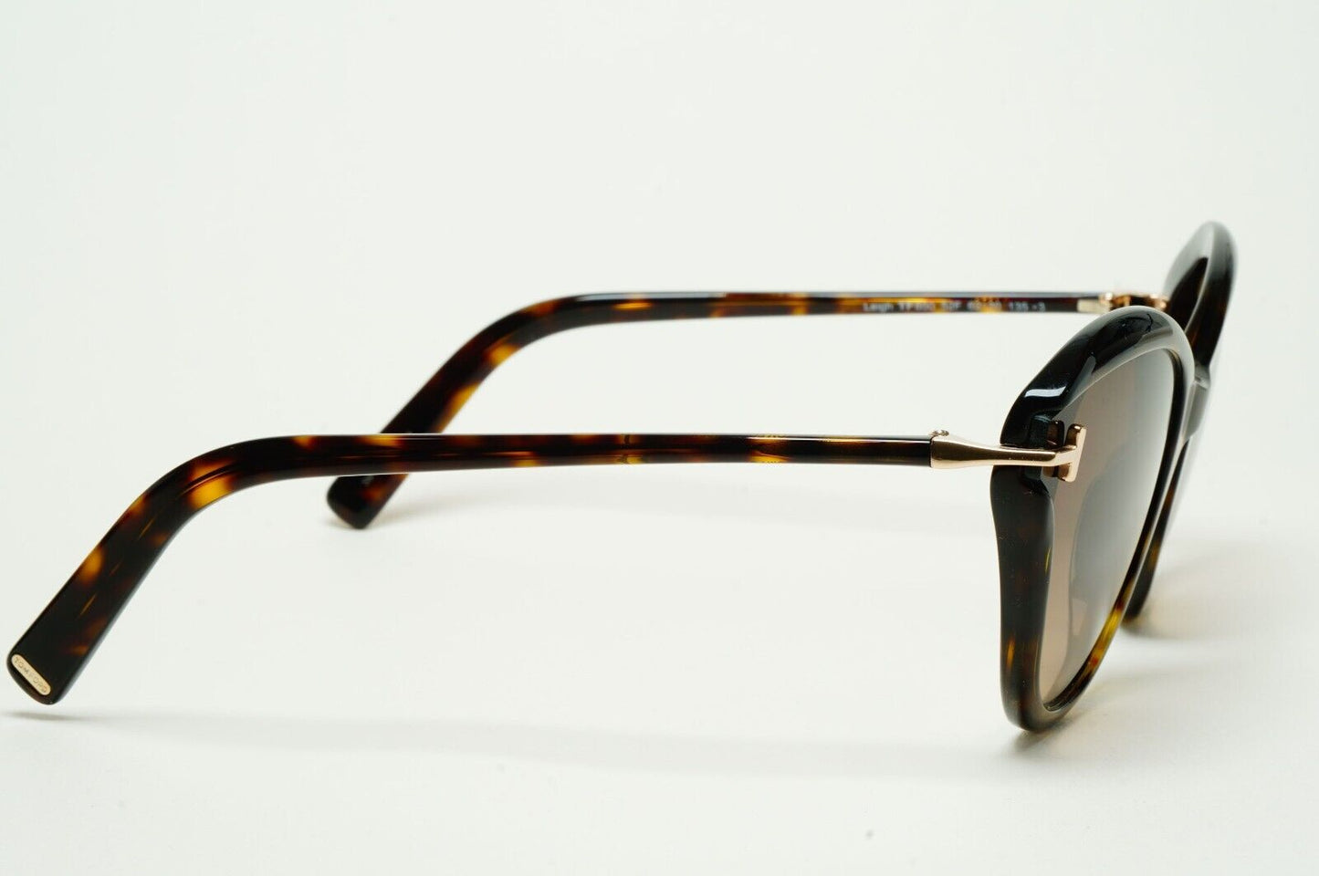 Tom Ford Sunglasses Leigh Brown Tortoiseshell Gradient Cat Eye FT0850 TF 850 52F