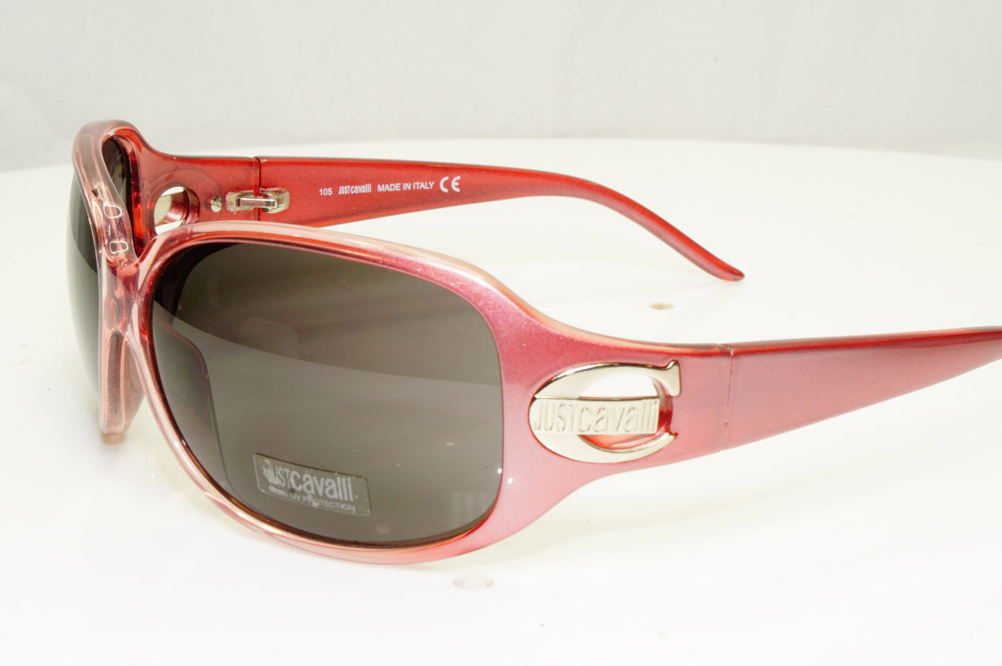 Authentic Just Cavalli Womens Vintage Sunglasses Pink JC 35S Q26 34819