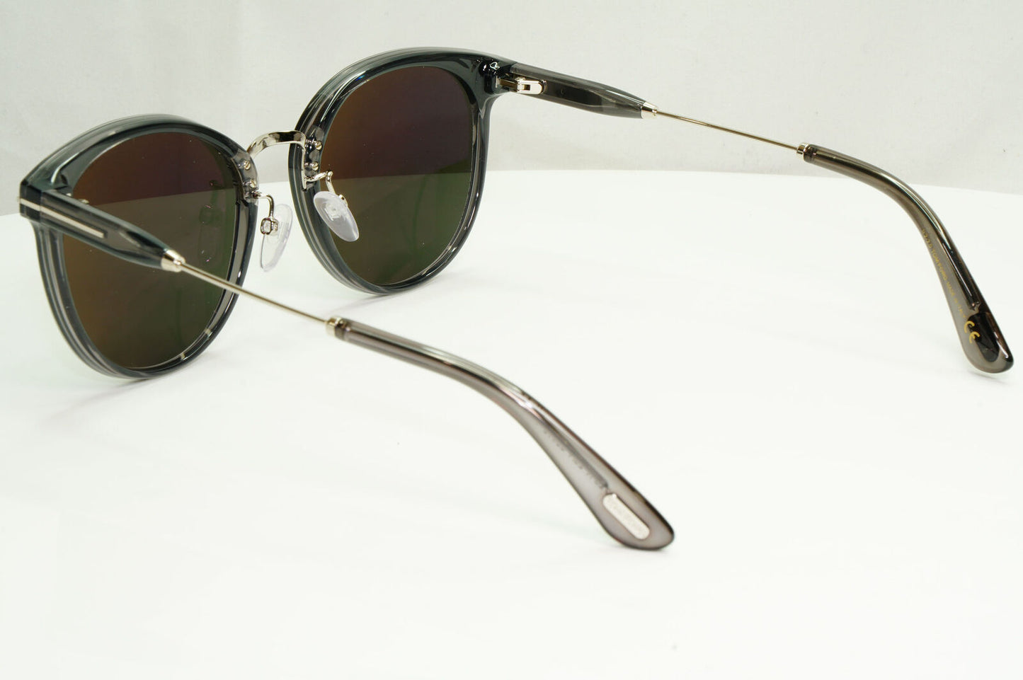 Tom Ford Grey Silver Sunglasses Smoke Square Womens FT0725-K TF 725-K 20A