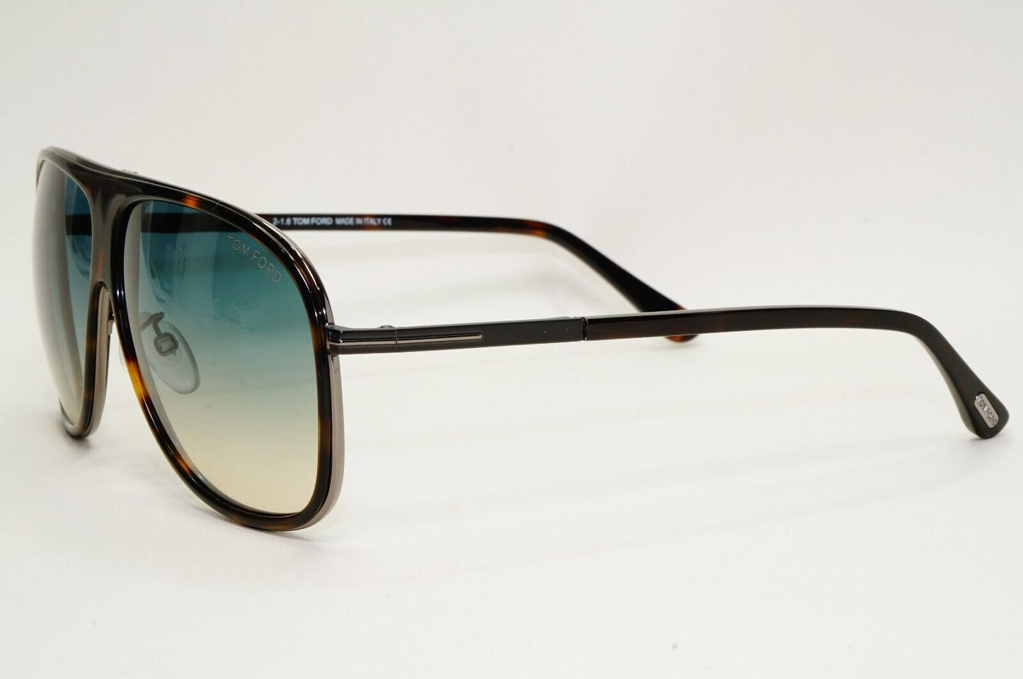 Tom Ford Sunglasses Chris Brown Blue Grey Gradient Square FT0462F TF462-F 56P