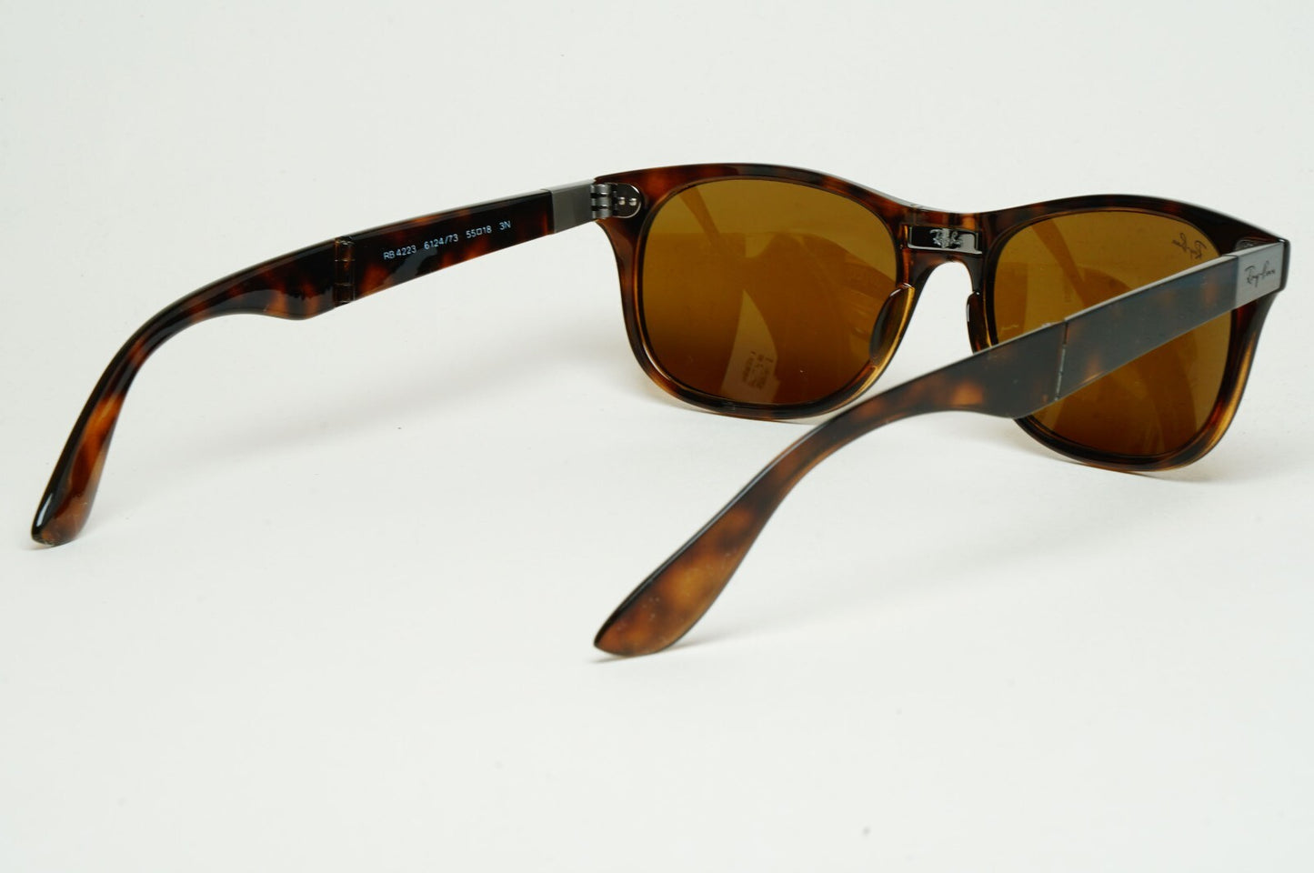 Ray-Ban Sunglasses Folding 2015 New Wayfarer Liteforce Brown RB 4223 6124/73