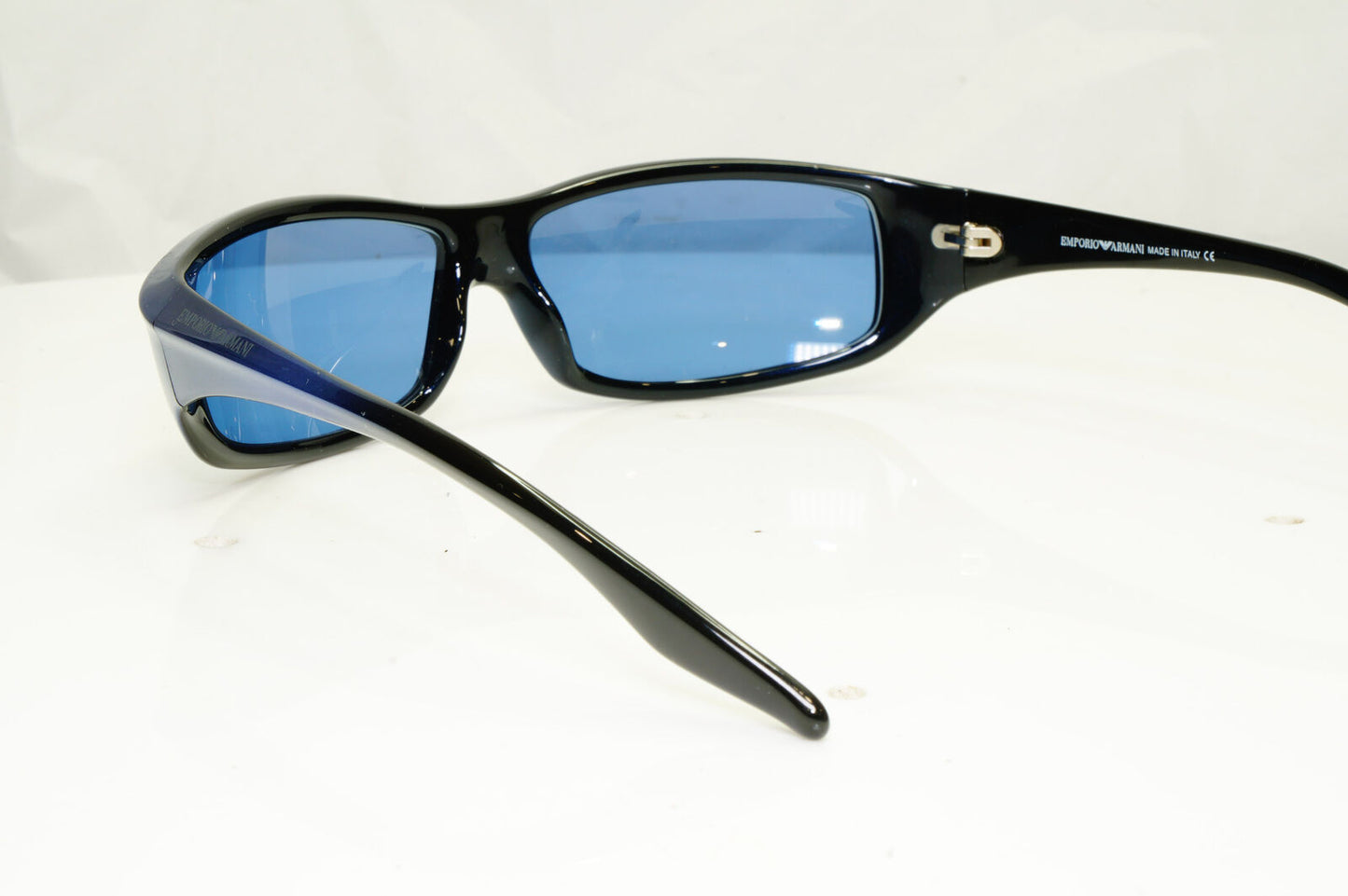 Authentic Emporio Armani Mens Womens Vintage Sunglasses Blue 628 496 34441