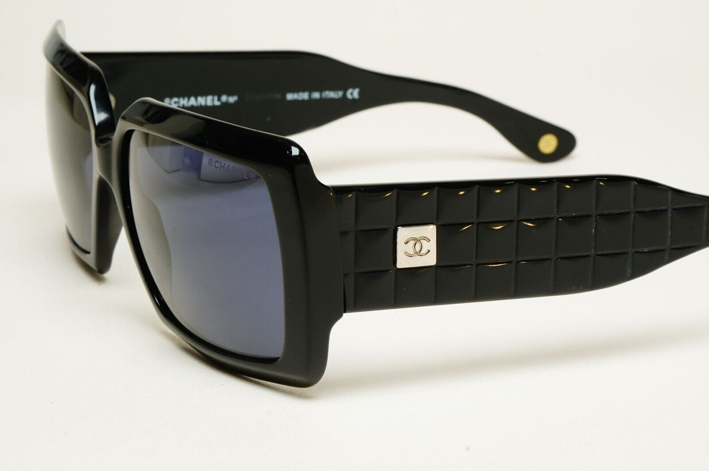 Chanel Sunglasses 2007 Vintage Square Quilted 5028 c.501/91 58mm 210125