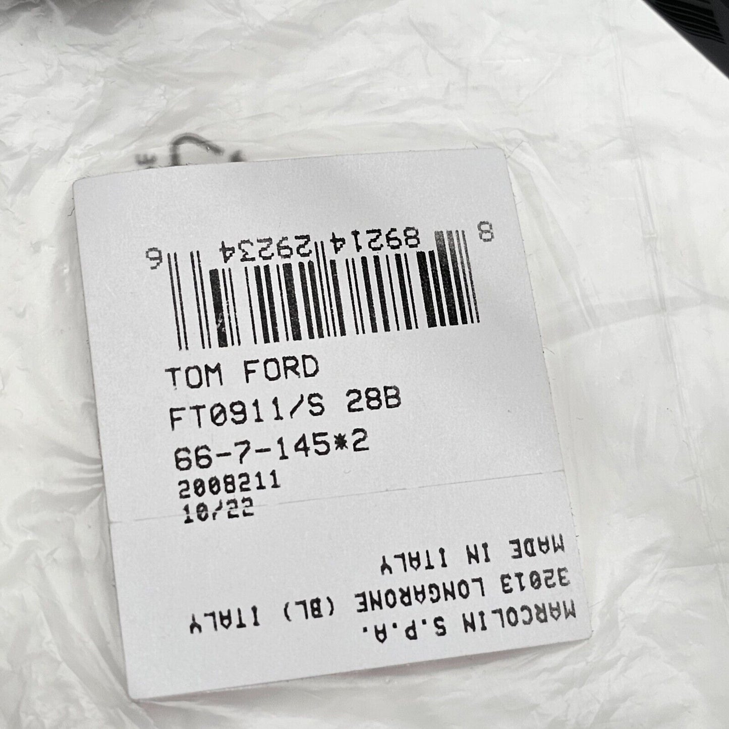 Tom Ford Sunglasses Reno Black Gold Grey Gradient Navigator FT0911 TF 911 28B A