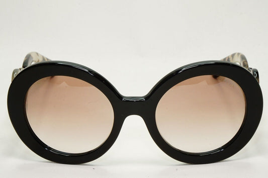Prada Sunglasses Baroque Swirl Round Black Marble PR27NS SPR 27N UAO-4O0 141024