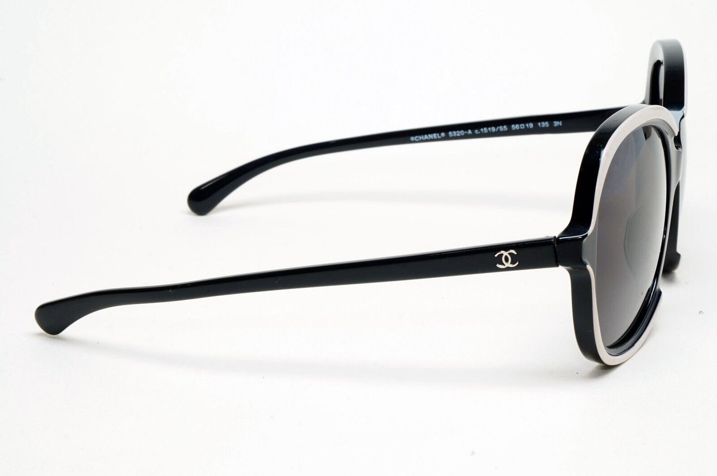 Chanel Sunglasses Black Square Large 5320-A c.1519/S5 56mm 241124