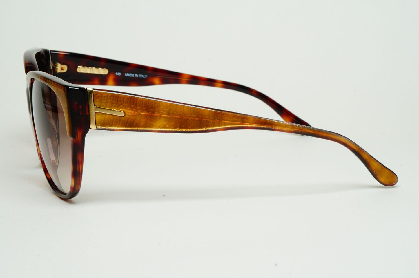 Gucci Sunglasses 1993 Vintahe Brown Gold Square Gradient GG 2143/S 03Y 200225