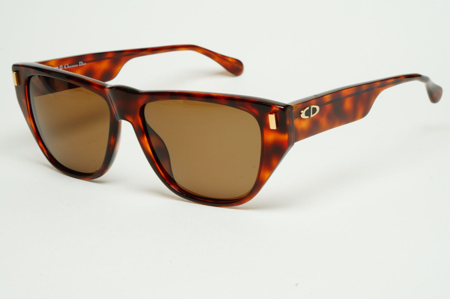 Dior Sunglasses 1995 Vintage Brown Germany Optyl Square 2568 10 140325