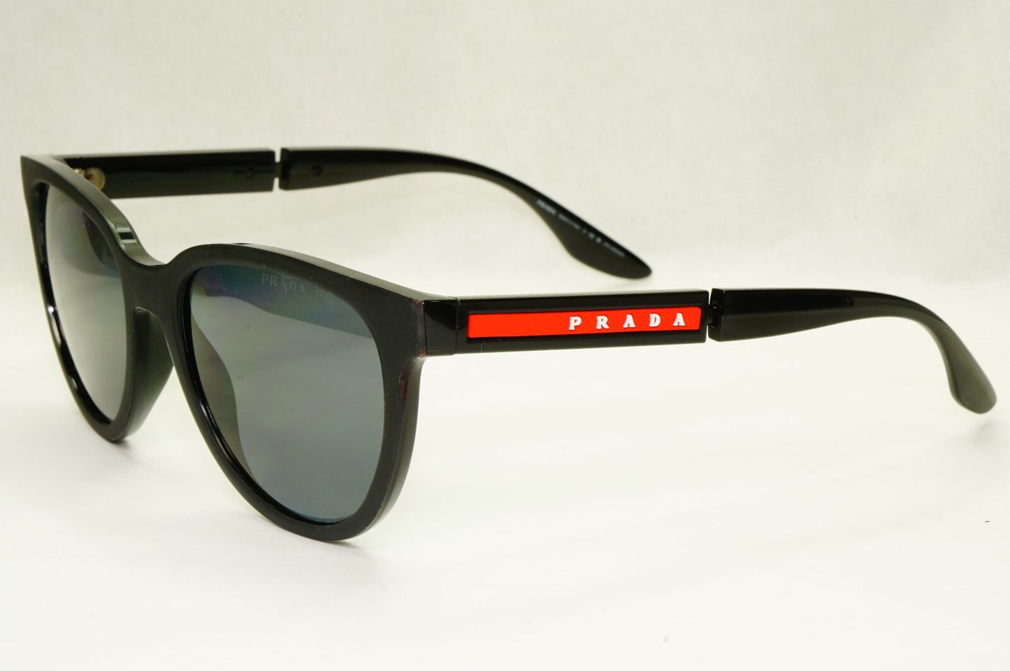 Prada Sunglasses Polarized Black Sunglasses Square PS05XS SPS 05X DG0-02G 54mm A