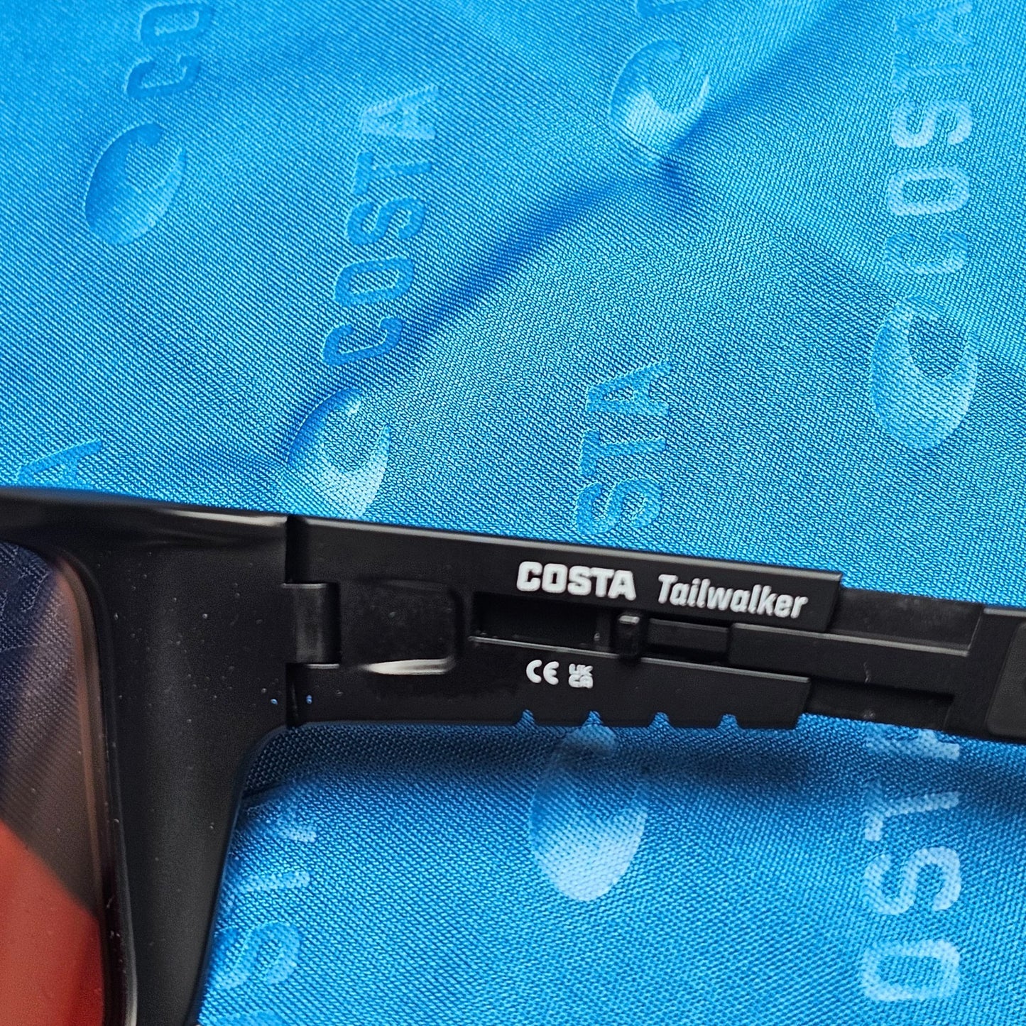 Costa Del Mar Sunglasses Tailwalker Polarized Copper 580P Black 06S9003 12 56mm
