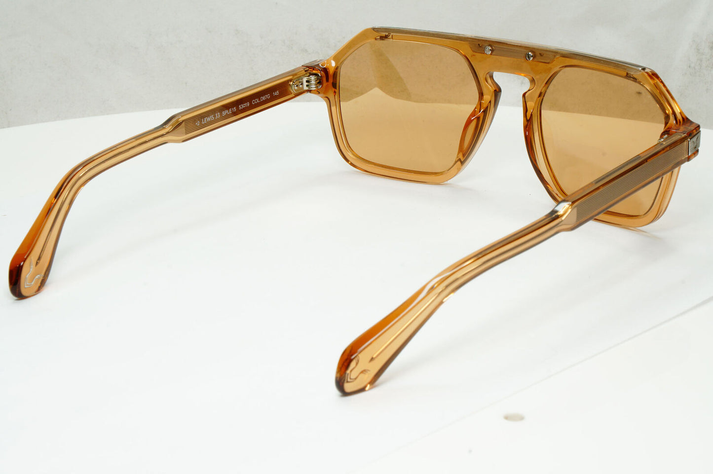Police Lewis Hamilton F1 Sunglasses Brown Transparent Honey SPL E15 COL D67G 33