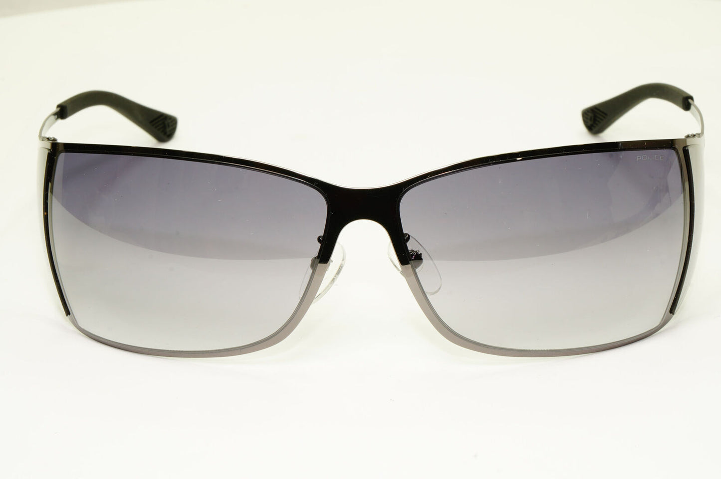 Police Side Window Sunglasses Grey Gradient Designer Mens SPL 533G COL 568X