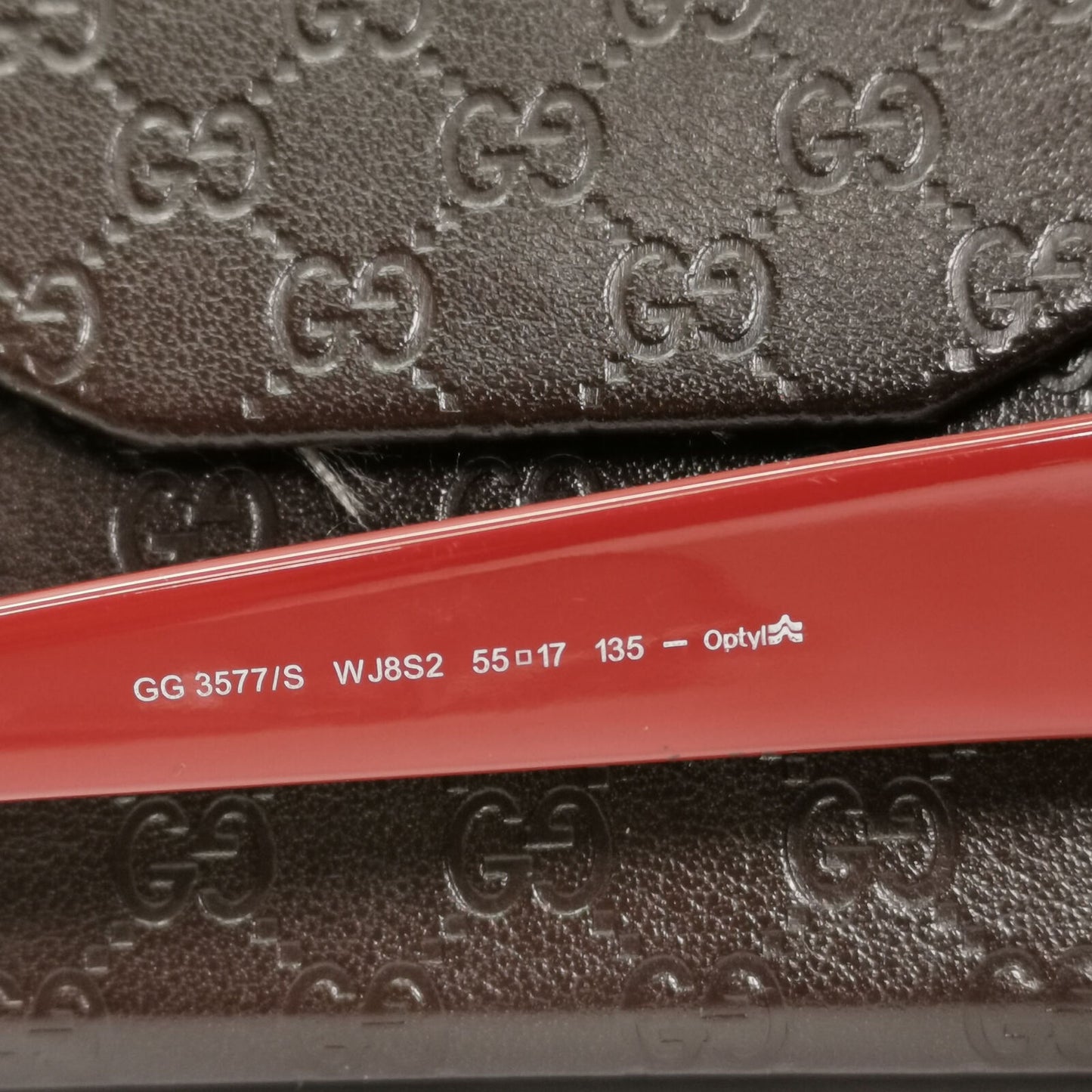 Gucci 2008 Sunglasses Monogram Vintage Brown Gradient GG 3577/S WJ8S2 130423